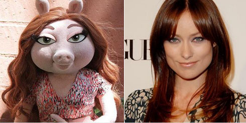 denise muppet olivia wilde