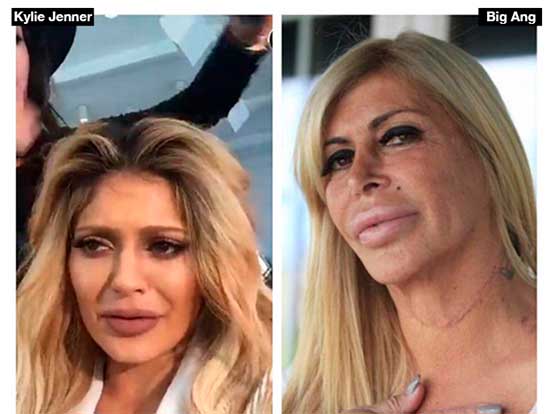 kylie jenner big ang