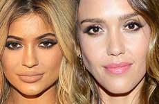 Guardaespaldas de Kylie Jenner empuja a Jessica Alba