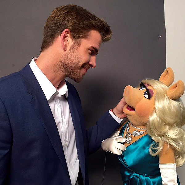 liam hemsworth Miss Piggy