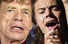 Mick Jagger quiere que Harry Style protagonice su historia