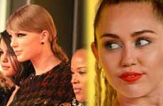 Miley Cyrus no quiere estar en el grupo de Taylor Swift