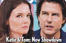 Katie Holmes & Tom Cruise en la corte [L&S]