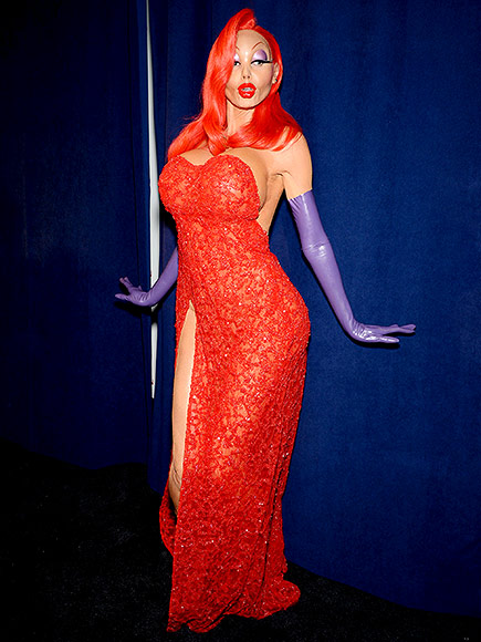 heidi klum jessica rabbit halloween