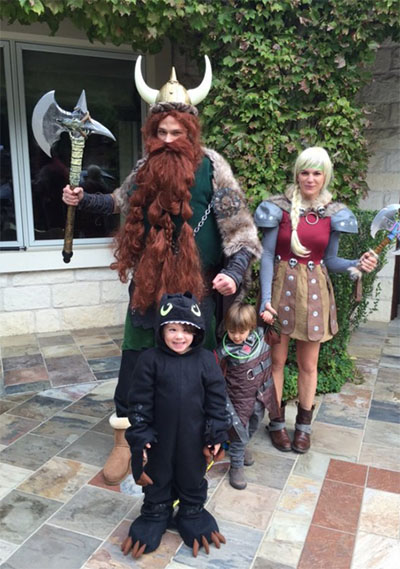 jared padalecki familia halloween 2015