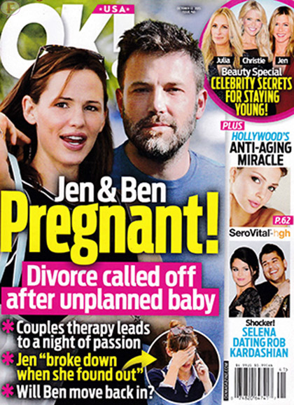 jen ben pregnant ok