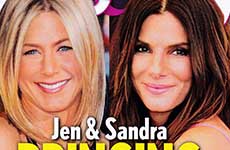 Jen Aniston & Sandra Bullock con sus bebés a casa! [L&S]