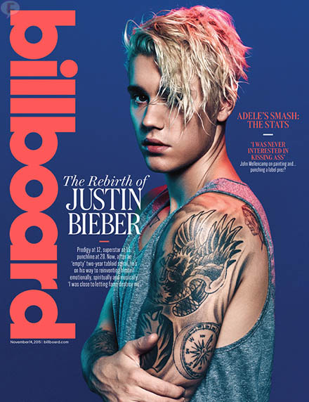 justin bieber billboard