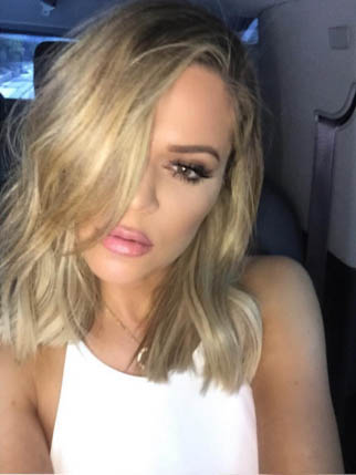 khloe kardashian cabello corto