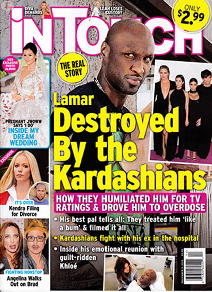 lamar odom destroyed by the kardashians