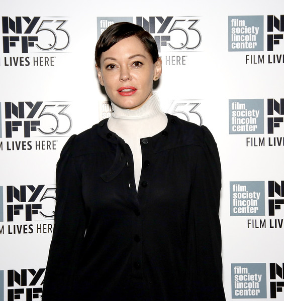 Rose McGowan 53rd New York Film Festival NYFF