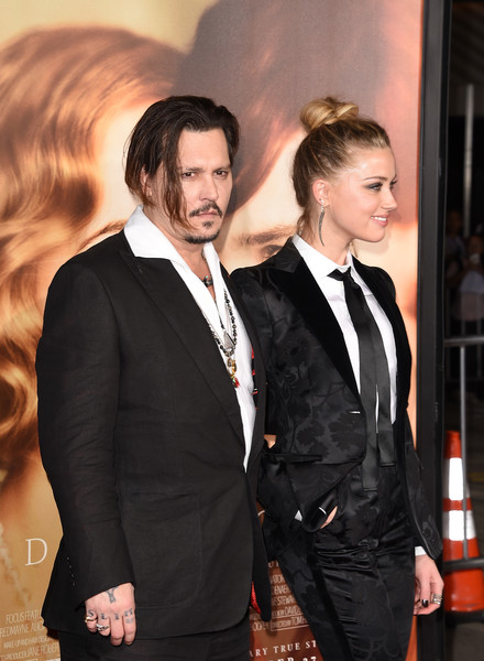 johnny depp amber ehard premier the danish girl