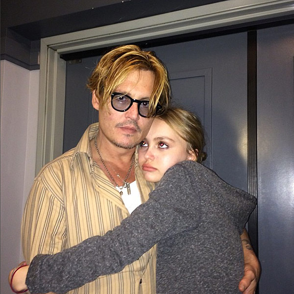 johnny depp lily rose