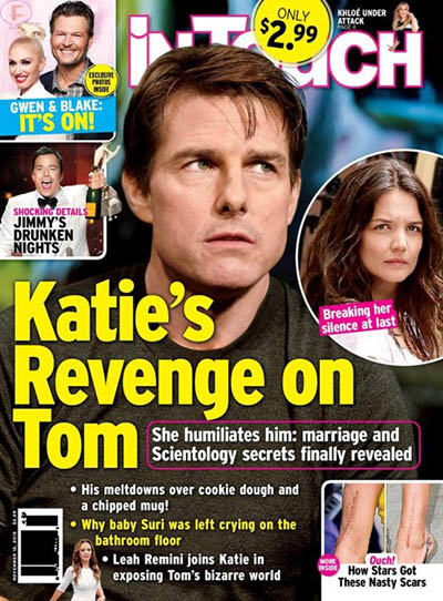 katie holmes venganza Tom Cruise intouch