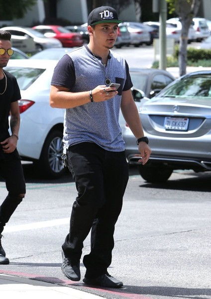 prince jackson goes lunch calabasas