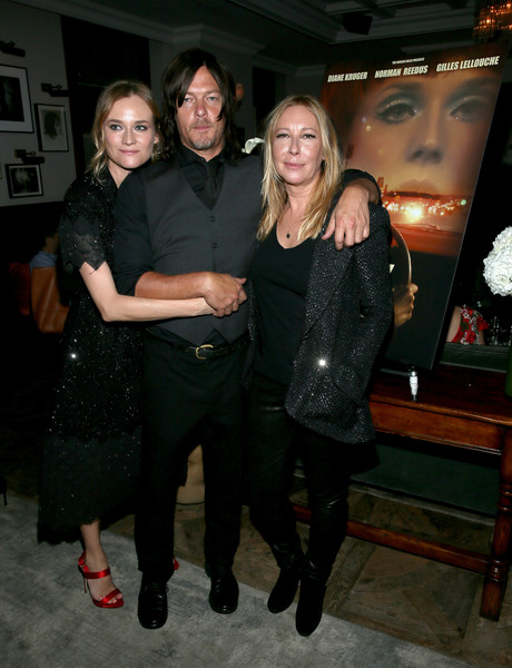 diane kruger.norman reedus fabienne berthaud chanel party Sky TIFF