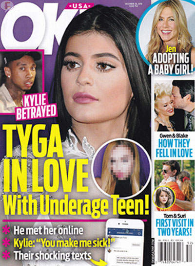 kylie jenner tricionada Tyga menor de edad ok