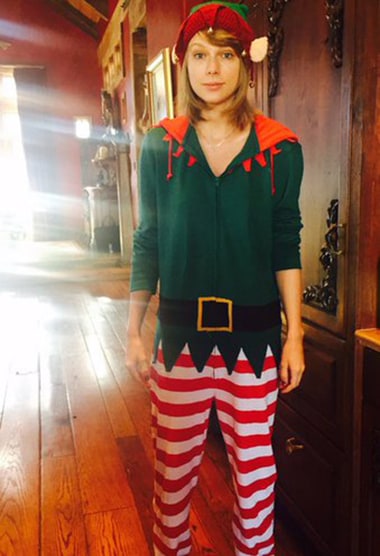 taylor swift elf onesie