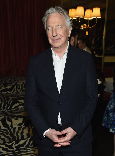 Alan Rickman Celebrities Attend Little Chaos