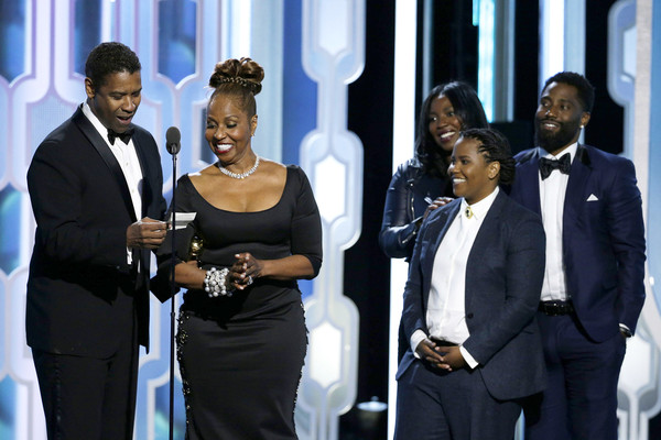 Denzel Washington family 73rdAnnual Golden Globe