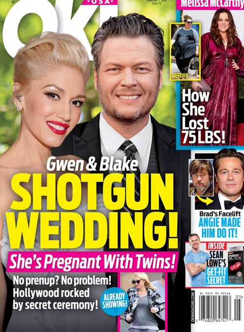 gwen stefani tshotgun wedding twins ok