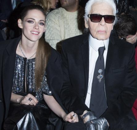 kristen stewart karl lagerfeld