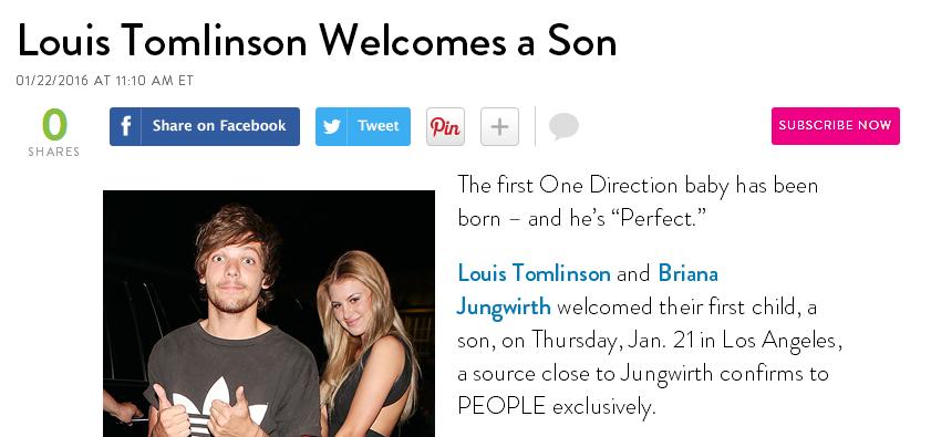 louis tomlinson and baby mamma