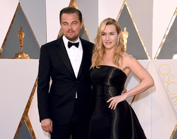 Leonardo DiCaprio Kate Winslet Oscars 2016