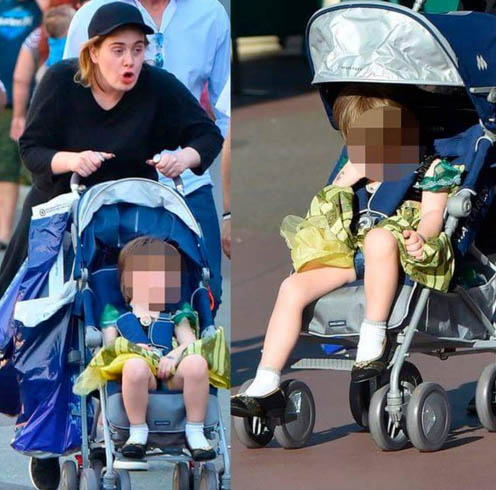 adele family disneyland angelo princesa anna