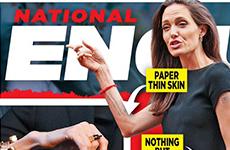 Angelina Jolie Anorexica! Se niega a comer! [Enquirer]