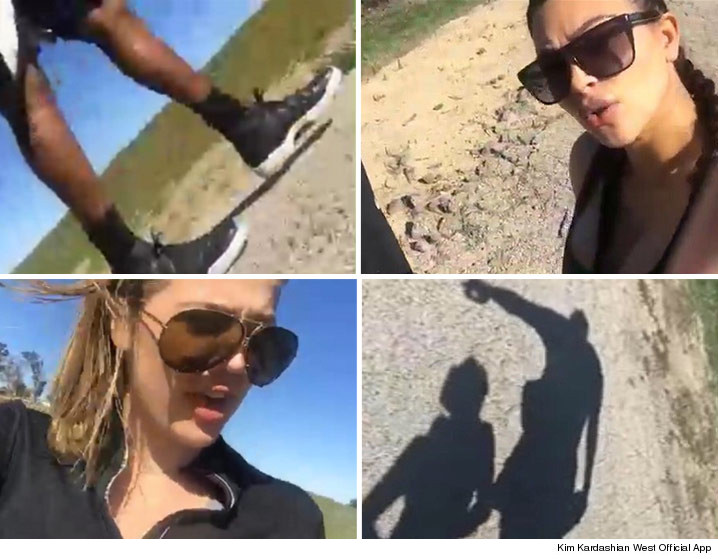 khloe kim lamar hike kim kardashian west 10