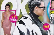 Kim Kardashian pesa 84 kilos! Sigue engordando!! [OK!]