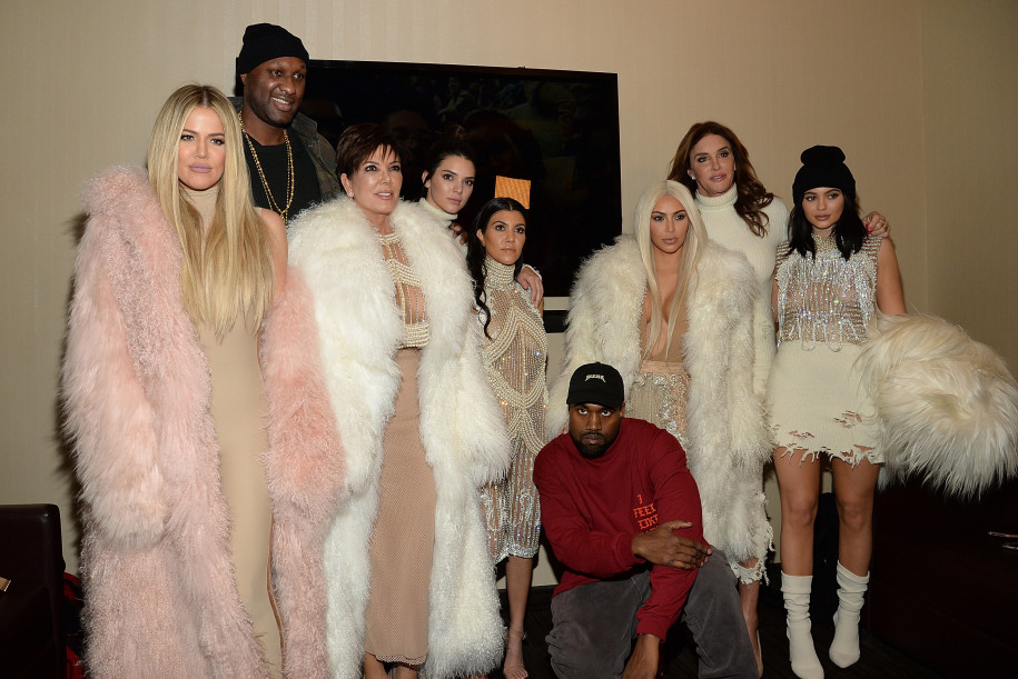 klan kardashian jenner yeezy