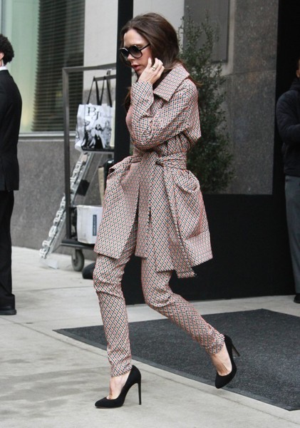 victoria beckham steps out new york