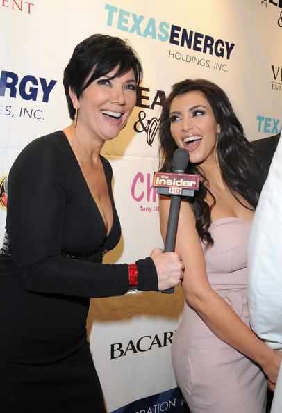 Kim Kardashian Kris jenner 6th Annual Leather Laces Celebration