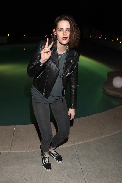 Kristen Stewart Albright Fashion Library LA