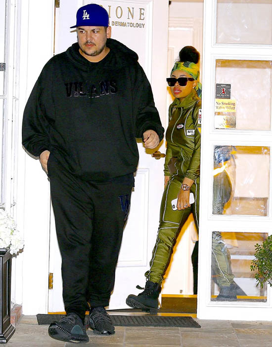 Rob Kardashian blac chyna sport