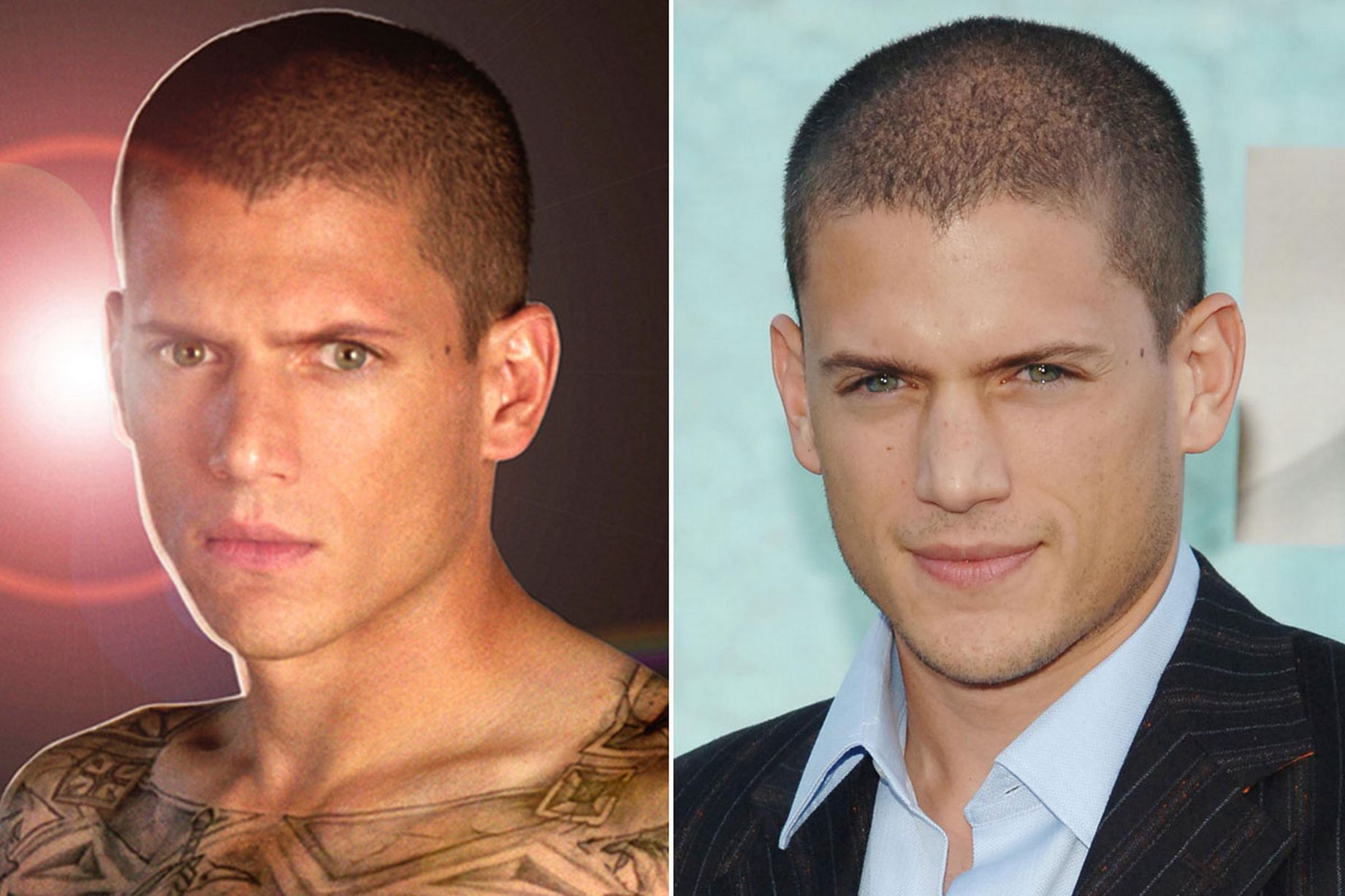 Wentworth Miller before and after