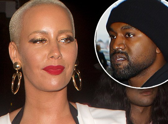 Kanye West & Amber Rose: Fur Coat Couple: Photo 2410614