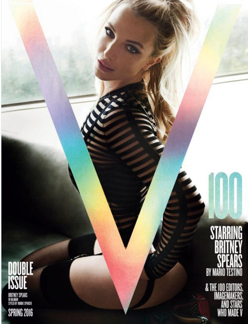 britney spears portada v magazine