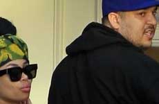 Rob Kardashian y Blac Chyna terminaron? No, él se mudó!