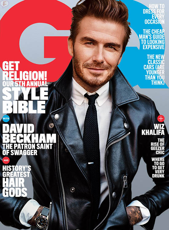 david beckham gq cover