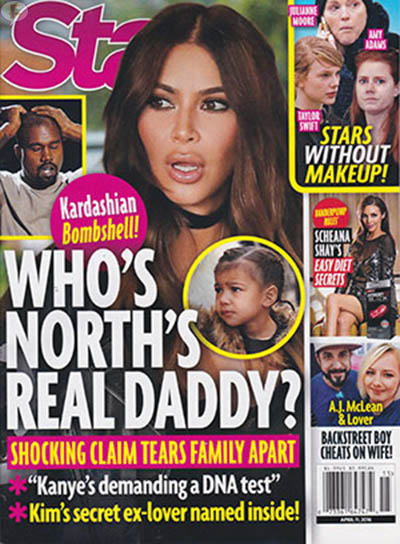 kim kanye baby north whos the father star