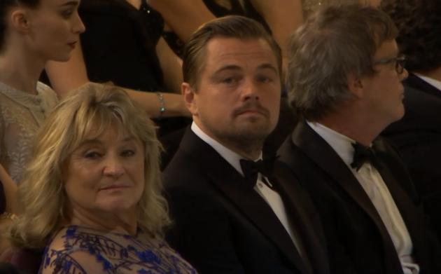 leo and mom oscars