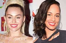 Miley Cyrus y Alicia Keys: Jueces de The Voice