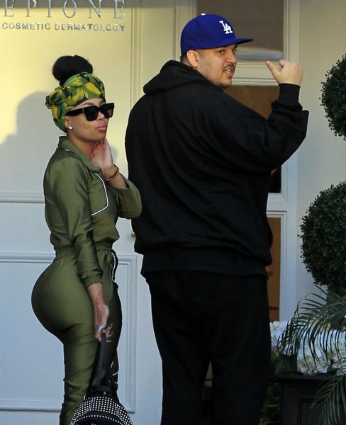 rob kardashian blac chyna beverly hills