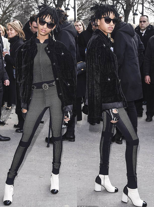 willow smith modelo chanel