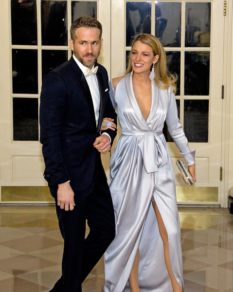 Ryan Reynolds Blake Lively President Obama Hosts Canadian