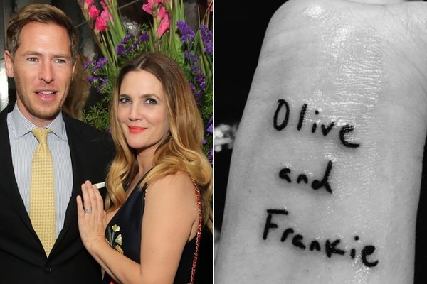 drew barrymore will kopelman tattoo