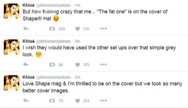 khloe tweets